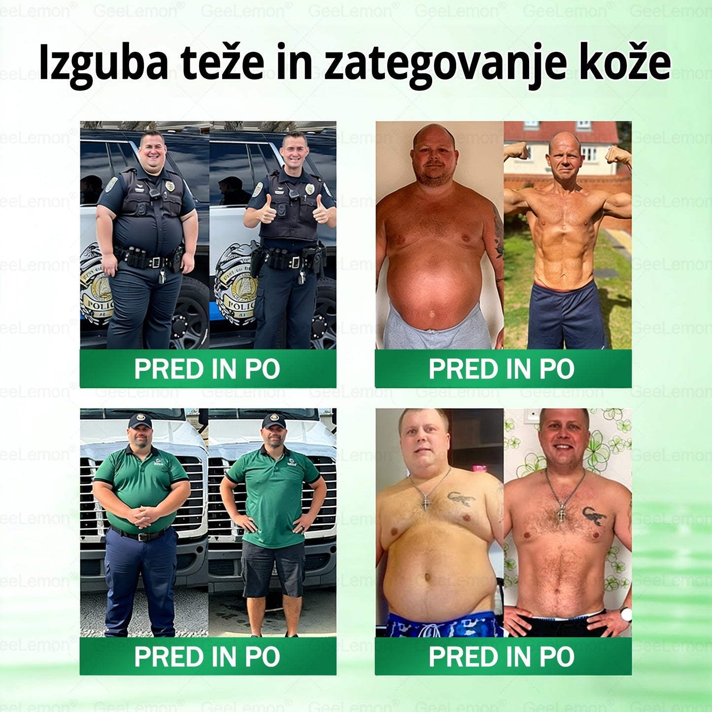 💥Registrirano pri JAZMP in GMP certificirano👩‍⚕️🎁 𝐆𝐞𝑒𝐿𝑒𝐦𝐨𝐧® 𝐆𝐥𝐮𝐦𝐚𝐬𝐞𝐭𝐢𝐝𝐞 8 v 1 Hujševalni in zdravju namenjen nano obliž z mikroiglicami 🇸🇮 (Samo enkrat na dan, vidne spremembe že v 7 dneh) ✅