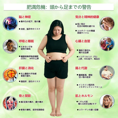 🎁 残りわずか5箱！今ならさらに50%OFF！内臓脂肪対策をサポート 👨‍⚕️👩‍⚕️  Geelemon® & NAD+ 8-in-1 ナノ強化フォーミュラで、理想の体型と健康バランスへ✨  肥満・たるみ・血糖バランス・睡眠の質・関節の悩みなど、気になる体の変化にやさしくアプローチ  🛍️👉 今このチャンスを逃すと、次は今年中には手に入りません！