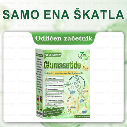 💥Registrirano pri JAZMP in GMP certificirano👩‍⚕️🎁 𝐆𝐞𝑒𝐿𝑒𝐦𝐨𝐧® 𝐆𝐥𝐮𝐦𝐚𝐬𝐞𝐭𝐢𝐝𝐞 8 v 1 Hujševalni in zdravju namenjen nano obliž z mikroiglicami 🇸🇮 (Samo enkrat na dan, vidne spremembe že v 7 dneh) ✅