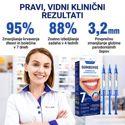 Prelomna klinična rešitev za regeneracijo ustne votline 👨‍⚕️🦷 PureShade® GumRevive regeneracijski gel za obzobna tkiva 🎁